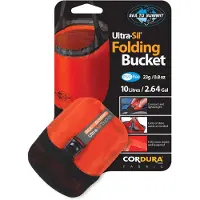 Sea to Summit Ultra-Sil Folding Bucket Taniche (10 l, rosso)