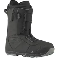 Burton - Scarponi da snowboard - Ruler Black 2024 per Uomo - Taglia 40,5 - Nero