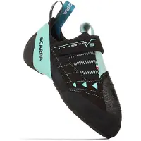 Scarpa - Scarpette da arrampicata - Instinct VS W Black Aqua per Donne in Pelle - Taglia 35 - Verde