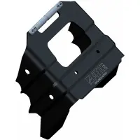 ATK - Coltelli per attacchi sci scialpinismo - Couteaux - Taglia 102 mm - Nero