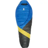 Sierra Designs Cloud 35 / 800 DriDown Sacco a pelo in piuma (Long, blu/ peat)