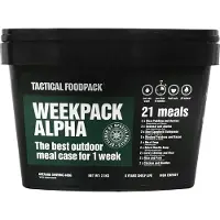 Tactical Foodpack - Set di cibi liofilizzati - Weekpack Alpha 2210g