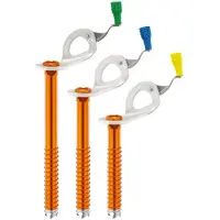 Petzl - Viti da ghiaccio - Broche Laser Speed Light - Taglia 13 cm - Arancione