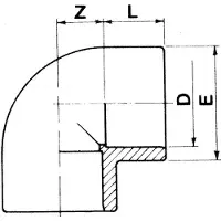 Cepex Curva Pvc 01725 90º Ø225 Con Innesto A Bicchiere