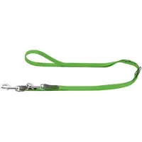 Hunter Adjustable Leash Convenience Guinzagli per cani (Länge max. 200 cm - Breite 2,0 cm, verde)