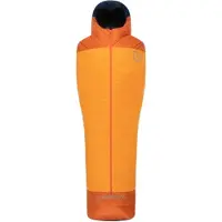 Norrøna Falketind Down800 0C Sleeping Bag 185 Sacco a pelo in piuma (Body Size: 175-195 cm, orange)