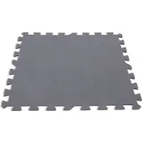 Intex Tappeti di protezione per piscina 8 pezzi 50x50x0,5 cm 1,9 m²