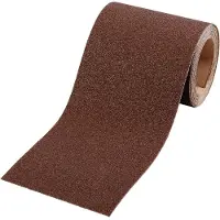 Kwb rotolo di carta abrasiva K-120, 93 mm x 5 m, per metallo e legno, ossido di alluminio, adatto a levigatrici manuali e orbitali