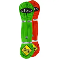 BEAL - Set da 2 corde da alpinismo - Gully 7.3mm Golden Dry Pack Orange - Taglia 2 x 60m - Arancione