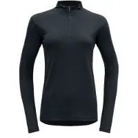Devold Maglietta A Manica Larga Con Mezza Cerniera Breeze Merino 150