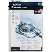 Sea to Summit Waterproof Map Case Rivestimento di protezione (Small, nero)