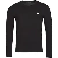GUESS T-shirts a maniche lunghe CN LS CORE TEE uomini - Nero - EU XS