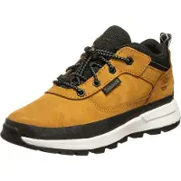 Timberland per ragazzo. TB0A2GN12311 Scarpe da ginnastica in pelle con lacci Field Trekker gialle (39), Basso, Stringhe, Casual, Giallo, mod