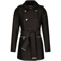 Morgan's Pomade Trench GAZELLE donne - Nero - IT 40