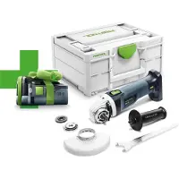 Festool OFFERTA SPECIALE Smerigliatrice angolare a batteria AGC 18-125 EB-Basic + batteria gratuita 5,2 Ah (o.LG) *577031