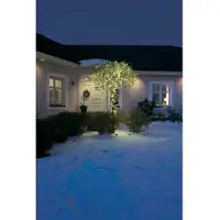 Konstsmide - Micro luci a LED, 40 diodi bianchi caldi, trasformatore per esterni da 24 V, cavo nero ; 3610-110