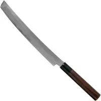 Eden Küchenmesser Eden Takobiki Ryoba 24 cm, red sandal wood