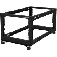 StarTech.com Rack Di Profondità Con Telaio Aperto 8u Da 22-40 Pollici