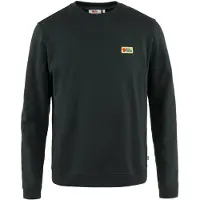 Fjall Raven - Felpa in cotone organico - Vardag Sweater M Black per Uomo in Cotone - Taglia M - Nero