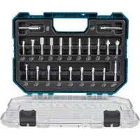 Makita Set di fresature da 8 mm, 22 pezzi, D-74784