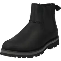 Timberland unisex per bambino. TB0A28P10011 Stivali in pelle Chelsea Courma (30), Nero, Basso, Cerniera, Velcro, Casual, moda per bambini