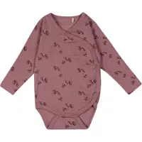 Fixoni Tutina / body per bambino bacca / borgogna