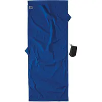 Cocoon TravelSheet Cotton Sacco a pelo da viaggio (220 x 90 cm, blu)