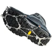 Snowline Chainsen Pro XT Grappette da ghiaccio (M - 36-40, blu/rosso)