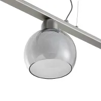 LUCANDE Kaiya lampada a sospensione, a 3 luci, Ø 14 cm, allungata