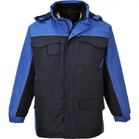Portwest S562 RS Parka Nero/Grigio Gr. XL
