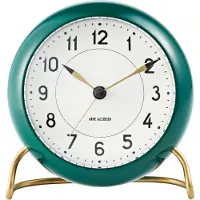 Arne Jacobsen Orologio Da Parete Station Table Clock-11 Cm