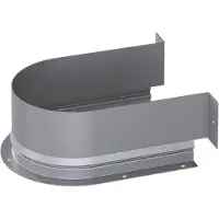 Hettich bordo metallico per sifone Copriforo per sifone argento
