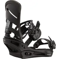 Burton - Attacchi da snowboard - Mission Black - Taglia 41-44 - Nero