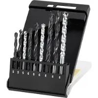 Irwin - Set di trapani Irwin 9 pezzi metallo - legno - pietra