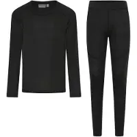Color Kids Kid's Ski Underwear Intimo sintetico Bambini (92, nero)