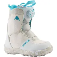 Burton - Scarponi da snowboard - Grom Boa White 2024 - Taglia Bambino 29 - Bianco