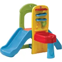 Step2 Play Ball Parco giochi con scivolo e palline | Struttura in plastica per arrampicata per bambini | Scivolo incl 10 palline