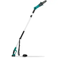 Vonroc Motosega telescopica 20V. | con batteria e caricatore rapido