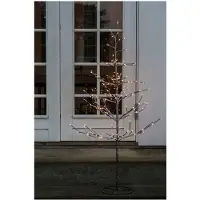 Sirius Home Albero LED Alex con look innevato, altezza 120 cm
