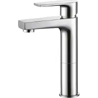 Creavit Sharp: miscelatore per lavabo, finitura cromata