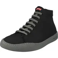 Camper per uomo. K300270-018 Scarpe Peu Touring nere (40), Nero, 1 a 3 cm, Stringhe, Casual, Poliestere riciclato