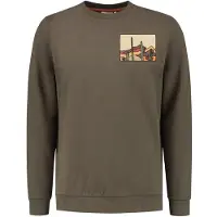Shiwi Men Canyon Sweater Cool Khaki Taglia: XXL | Maglioni a maglia Outlet | Uomo | Marrone