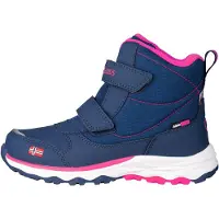 TROLLKIDS Kid's Hafjell Winter Boots Scarpe invernali Bambini (37, blu)