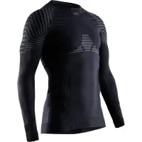 X-Bionic Invent 4.0 Shirt L/S Maglia a manica lunga Uomo (M, nero)
