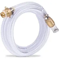 Vonroc Tubo di aspirazione per pompe d'acqua - 4mx25mm, 1'' | Universale