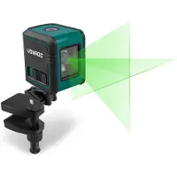 Vonroc Laser a linee incrociate - Verde - Autolivellante - Portata 18 metri