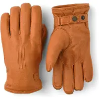 Hestra Deerskin Lambskin Guanti Uomo (7, arancione)