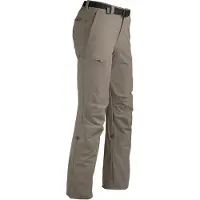 Maier Sports Nil Pantaloni da trekking Uomo (27 - Short, marrone/grigio)