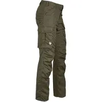 Fjällräven Barents Pro Hunting Trousers Pantaloni da trekking Uomo (58, nero/olivia)