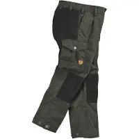 Fjällräven Kids Vidda Trousers Pantaloni da trekking Bambini (152, olivia)